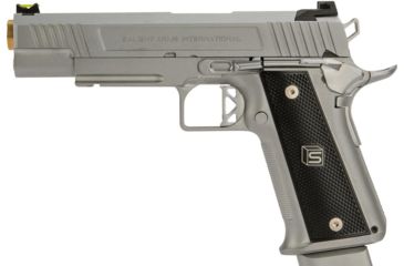 Image of EMG Salient Arms International 2011 DS Airsoft Training Weapon, 5.1 w/Green Gas Mag, 30 Round, Silver, SA-DS0101