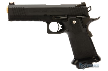 Image of EMG Salient Arms International RED Hi-Capa Training Weapon, Aluminum Select Fire, CO2, Black, SA-RD0250