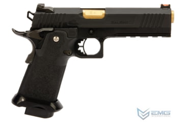 Image of EMG Salient Arms International RED Hi-Capa Training Weapon, Aluminum Select Fire, CO2, Black, SA-RD0250
