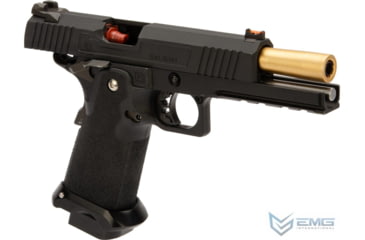 Image of EMG Salient Arms International RED Hi-Capa Training Weapon, Aluminum Select Fire, CO2, Black, SA-RD0250