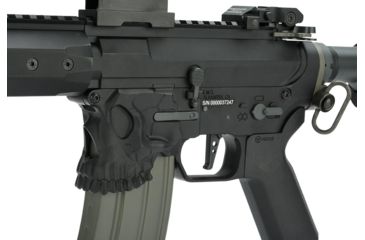 Image of EMG Sharps Bros Jack Licensed Full Metal Advanced M4 Airsoft AEG Rifle, 10in SBR, Black, Large, M4-SB-TJ-M-BK