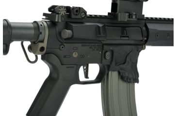 Image of EMG Sharps Bros Jack Licensed Full Metal Advanced M4 Airsoft AEG Rifle, 10in SBR, Black, Large, M4-SB-TJ-M-BK