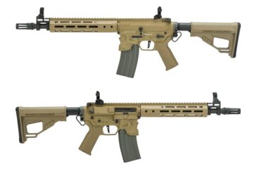 Image of EMG Sharps Bros Jack Licensed Full Metal Advanced M4 Airsoft AEG Rifle, 10in SBR, Tan, Large, M4-SB-TJ-M-DE