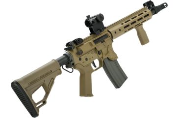Image of EMG Sharps Bros Jack Licensed Full Metal Advanced M4 Airsoft AEG Rifle, 10in SBR, Tan, Large, M4-SB-TJ-M-DE