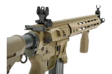 Image of EMG Sharps Bros Jack Licensed Full Metal Advanced M4 Airsoft AEG Rifle, 15in Carbine, Tan, Large, M4-SB-TJ-L-DE