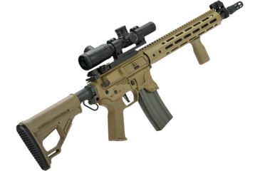 Image of EMG Sharps Bros Jack Licensed Full Metal Advanced M4 Airsoft AEG Rifle, 15in Carbine, Tan, Large, M4-SB-TJ-L-DE