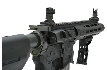 Image of EMG Sharps Bros Warthog Licensed Full Metal Advanced M4 Airsoft AEG Rifle, 10in SBR, Black, Large, M4-SB-WH-M-BK