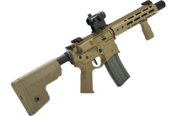 Image of EMG Sharps Bros Warthog Licensed Full Metal Advanced M4 Airsoft AEG Rifle, 10in, SBR, Tan, Large, M4-SB-WH-M-DE