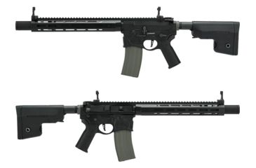 Image of EMG Sharps Bros Warthog Licensed Full Metal Advanced M4 Airsoft AEG Rifle, 15in Carbine, Black, Large, M4-SB-WH-L-BK