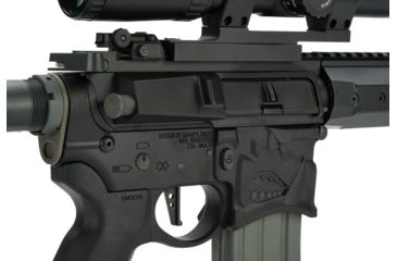 Image of EMG Sharps Bros Warthog Licensed Full Metal Advanced M4 Airsoft AEG Rifle, 15in Carbine, Black, Large, M4-SB-WH-L-BK