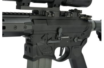 Image of EMG Sharps Bros Warthog Licensed Full Metal Advanced M4 Airsoft AEG Rifle, 15in Carbine, Black, Large, M4-SB-WH-L-BK