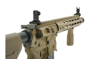 Image of EMG Sharps Bros Warthog Licensed Full Metal Advanced M4 Airsoft AEG Rifle, 15in Carbine, Tan, Large, M4-SB-WH-L-DE