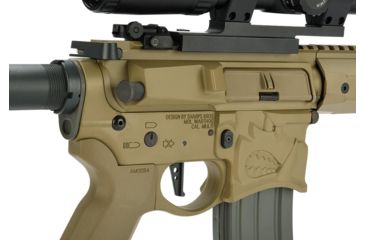 Image of EMG Sharps Bros Warthog Licensed Full Metal Advanced M4 Airsoft AEG Rifle, 15in Carbine, Tan, Large, M4-SB-WH-L-DE