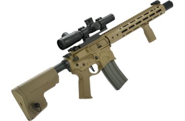 Image of EMG Sharps Bros Warthog Licensed Full Metal Advanced M4 Airsoft AEG Rifle, 15in Carbine, Tan, Large, M4-SB-WH-L-DE