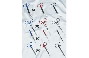 Image of EMI Colormed Bandage Scissors Blu - 701