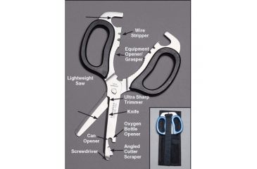 Image of EMI Multi-Purpose Shears, Black, 8003