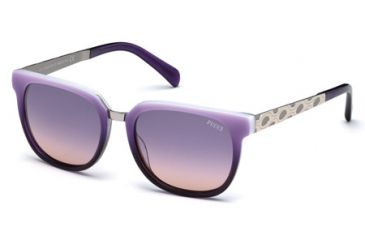 Image of Emilio Pucci EP0001 Sunglasses - Lilac Frame Color, Gradient / Mirror Violet Lens Color