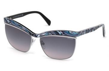 Image of Emilio Pucci EP0009 Sunglasses - Black Frame Color