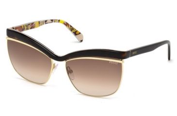 Image of Emilio Pucci EP0009 Sunglasses - Havana Frame Color