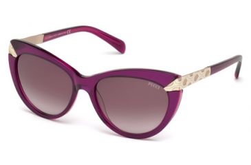 Image of Emilio Pucci EP0017 Sunglasses - Bordeaux Frame Color