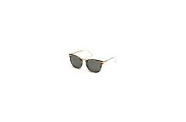 Image of Emilio Pucci EP0026 Sunglasses - Grey Frame Color, Smoke Lens Color