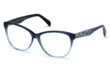 Image of Emilio Pucci EP5013 Eyeglass Frames - Blue Frame Color