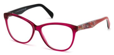 Image of Emilio Pucci EP5013 Eyeglass Frames - Shiny Fuxia Frame Color