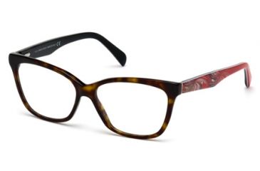 Image of Emilio Pucci EP5014 Eyeglass Frames - Havana Frame Color