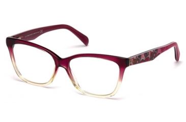 Image of Emilio Pucci EP5014 Eyeglass Frames - Shiny Fuxia Frame Color