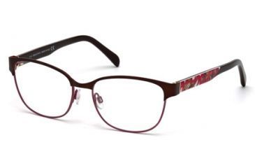 Image of Emilio Pucci EP5016 Eyeglass Frames - Dark Brown Frame Color