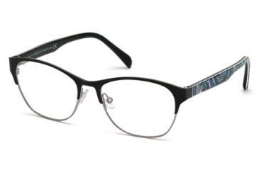 Image of Emilio Pucci EP5029 Eyeglass Frames - Shiny Black Frame Color
