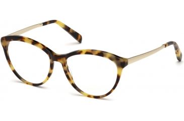 Image of Emilio Pucci EP5067 Eyeglass Frames - Havana Frame Color