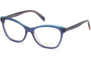 Image of Emilio Pucci EP5098 Eyeglass Frames - Blue Frame Color
