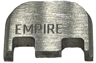 Image of Empire Backplate for Glock 9mm, .40Cal, .357Sig, Raw, EMP-GlockSTAN-21612-RAW