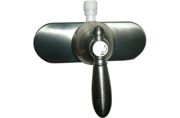Image of Empire Brass RV Non Metallic Shower Valve With Single Lever Handle And Vacuum Breaker 4, Brushed Nickel, U-YSL53VBNLVR-E