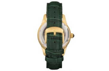 Image of Empress Augusta Automatic Mosaic Mother-of-Pearl Leather-Band Watch, Gold/Green, One Size, EMPEM3503