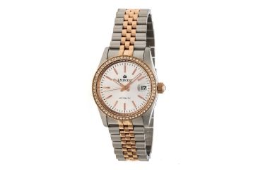 Image of Empress Constance Crystal Surround Bracelet Watch w/Date, Silver/Rose Gold/Rose Gold/White, Standard EMPEM1507