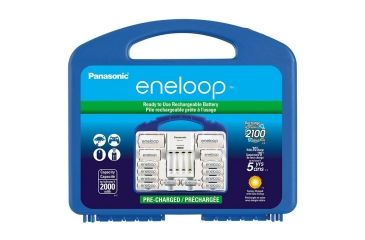 Image of Eneloop Power Pack Starter Kit 2nd Generation, Blue, K-KJ17MCC82A
