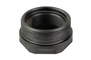 Image of Energetic Armament TB Mount, Compatible with Threaded Muzzle Devices, 1.375x24 Thread Pattern, Machined from Titanium, DLC Finish, Black, EA37
