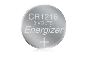 Image of Energizer 3 Volt Lithium Coin Button Cell Electronic / Watch Battery, CR1216, ECR1216BP