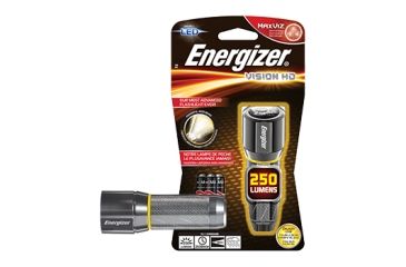 Image of Energizer 3AAA 250 Lumen Vision Metal Handheld Flashlight, Silver EPMHH32E