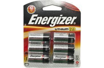 Image of Energizer 3V Lithium 123 Photo 6Pk EL123BP-6