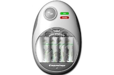 Image of Energizer Easy Charger for AA / AAA Nimh Rechargeable Batteries with 4 AA Batteries CHFMWB-4