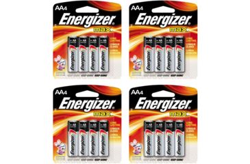 Image of Energizer Max Alkaline AA Batteries 1.5 Volt, 16 Pack, E91LP-16