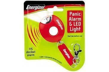 Image of Energizer LED Keychain Flashlight w/ Panic Alarm