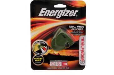 Image of Energizer Trail Finder Dual Mode 3-LED Cap Light 102257