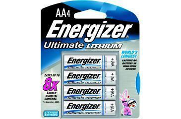 Image of Energizer Lithium Batteries - 4 Pack