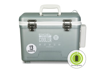 Image of Engel Coolers Engel 13Qt Live bait Pro Cooler with AP3 Rechargeable Aerator &amp; Stainless Hardware, LBC13T-PRO