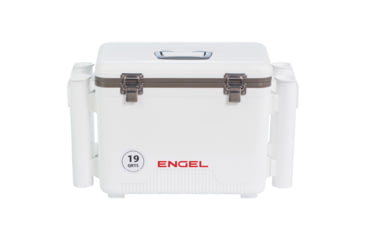 Image of Engel Coolers Engel 19 Quart Drybox/Cooler with Rod Holders, UC19T-RH