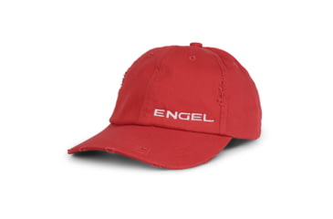 Image of Engel Coolers Engel Distressed Cap - Red, ENGCAP2-Red1